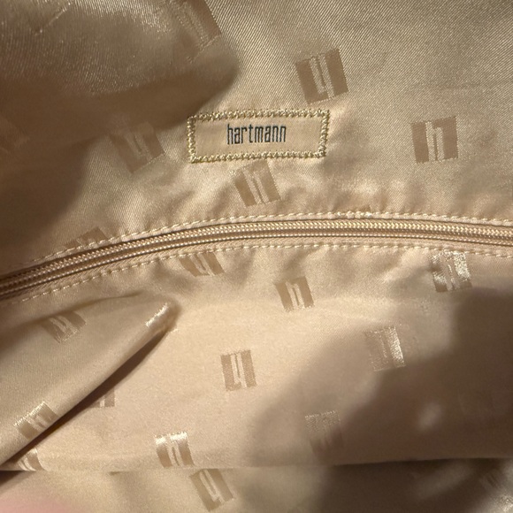 Hartmann NWOT Luxe Weekend Duffel Herringbone - Picture 7 of 11